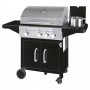 ProfiCook PC-GG 1219 Barbecue/grill Kamado Zona cottura Gas Nero, Acciaio inossidabile 9900 W