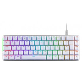 ASUS ROG Falchion Ace WHT tastiera USB QWERTZ Tedesco Bianco