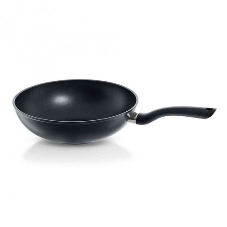 Fissler 045-801-28-100/0 padella Wok/padella per cottura al salto Rotondo
