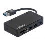 Manhattan 164931 hub di interfaccia USB 3.2 Gen 1 (3.1 Gen 1) Type-A 5000 Mbit/s Nero