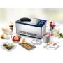 Unold 48818 macchina per gelato Gelatiera compressore 1,5 L 150 W Blu, Acciaio inossidabile
