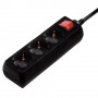 Hama 00108835 protezione da sovraccarico Nero 3 presa(e) AC 230 V 5 m