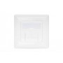 Digitus CAT 6, Cl. E presa energia RJ-45 Bianco