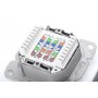 Digitus CAT 6, Cl. E presa energia RJ-45 Bianco