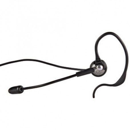 Hama Headset for Cordless Telephones Auricolare Cablato Musica e Chiamate Nero, Argento