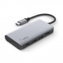 Belkin AVC006btSGY USB 3.2 Gen 1 (3.1 Gen 1) Type-C 5000 Mbit/s Argento