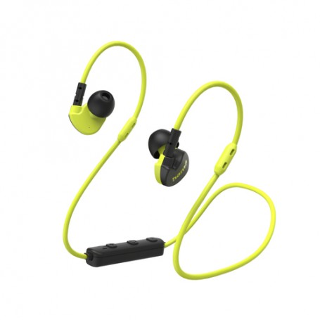 Hama Freedom Athletics Auricolare Wireless In-ear Musica e Chiamate Bluetooth Nero, Giallo