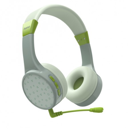 Hama Teens Guard Auricolare Wireless A Padiglione Musica e Chiamate Bluetooth Verde, Colore menta