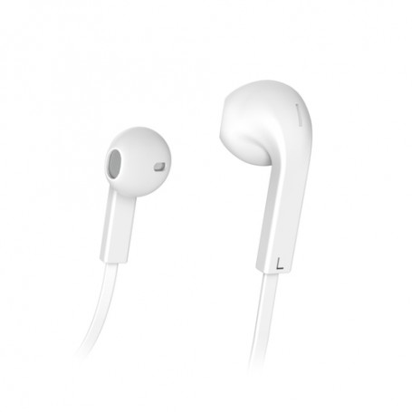 Hama Advance Auricolare Cablato In-ear Musica e Chiamate Bianco