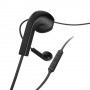 Hama Advance Auricolare Cablato In-ear Musica e Chiamate Nero