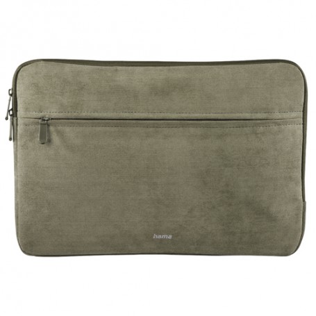 Hama Cali borsa per notebook 39,6 cm (15.6") Custodia a tasca Oliva