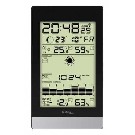 Technoline WS 9050 stazione meteorologica digitale Nero, Argento