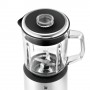 WMF KITCHENminis 04.1649.0011 frullatore 0,8 L Frullatore da tavolo 400 W Nero, Acciaio inossidabile, Trasparente