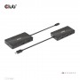 CLUB3D CSV-1598 hub di interfaccia USB 3.2 Gen 2 (3.1 Gen 2) Type-C 10000 Mbit/s Nero