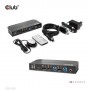 CLUB3D CSV-7210 switch per keyboard-video-mouse (kvm) Nero