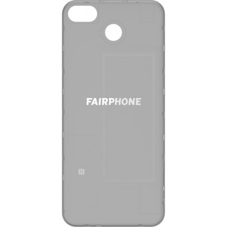 Fairphone FP3 COVR v1, Black, AA Coperchio dell'alloggiamento posteriore Traslucido