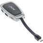 InLine 33272A hub di interfaccia USB 3.2 Gen 2 (3.1 Gen 2) Type-C 10000 Mbit/s Metallico
