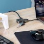 InLine 33272A hub di interfaccia USB 3.2 Gen 2 (3.1 Gen 2) Type-C 10000 Mbit/s Metallico