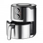 Unold 58655 friggitrice Doppia 5 L 1400 W Friggitrice ad aria calda Nero, Acciaio inossidabile