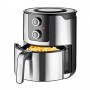 Unold 58655 friggitrice Doppia 5 L 1400 W Friggitrice ad aria calda Nero, Acciaio inossidabile