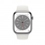 Apple Watch Series 8 OLED 45 mm 4G Argento GPS (satellitare)