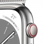Apple Watch Series 8 OLED 41 mm 4G Argento GPS (satellitare)