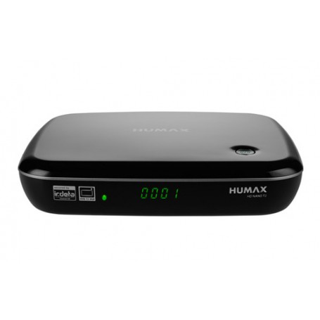 Humax HD NANO T2 Cavo, Ethernet (RJ-45) Full HD Nero