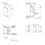 Bosch Serie 2 KIR41NSE0 frigorifero Da incasso 204 L E Bianco