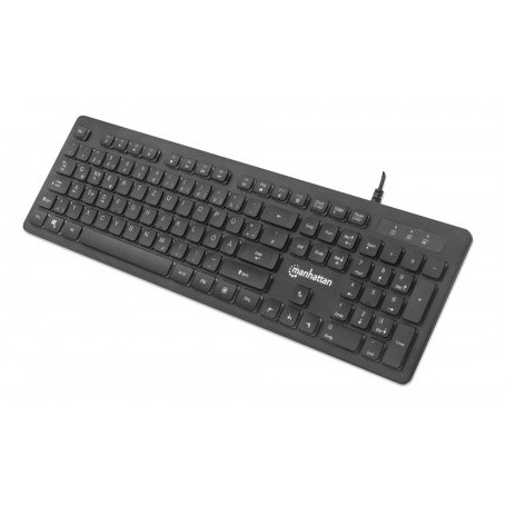 Manhattan 179485 tastiera USB Nero
