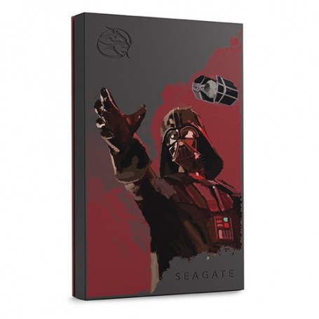 Seagate Game Drive Darth Vader™ Special Edition FireCuda disco rigido esterno 2000 GB Nero, Rosso