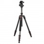 Hama Ramble II Duo Carbon treppiede Smartphone/macchina fotografica digitale 4 gamba/gambe Carbonio