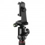 Hama Ramble II Duo Carbon treppiede Smartphone/macchina fotografica digitale 4 gamba/gambe Carbonio