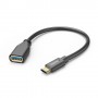 Hama 00125105 cavo USB 0,15 m USB 3.2 Gen 1 (3.1 Gen 1) USB A USB C Nero