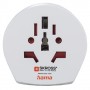 Hama World Travel Pro Light USB adattatore per presa di corrente Universale Bianco
