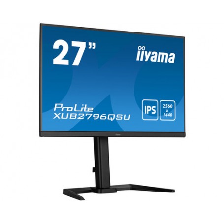 iiyama ProLite XUB2796QSU-B5 Monitor PC 68,6 cm (27") 2560 x 1440 Pixel Wide Quad HD LED Nero