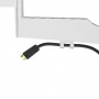 Hama 00118082 Supporto TV a parete 165,1 cm (65") Nero, Bianco