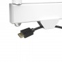 Hama 00118084 Supporto TV a parete 121,9 cm (48") Nero, Bianco