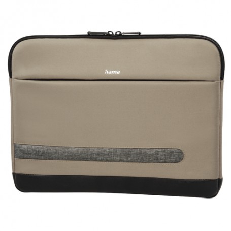 Hama Terra borsa per notebook 33,8 cm (13.3") Custodia a tasca Beige