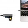 LogiLink UA0305 hub di interfaccia USB 3.2 Gen 1 (3.1 Gen 1) Type-C 5000 Mbit/s Alluminio