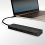 LogiLink UA0312 hub di interfaccia USB 3.2 Gen 1 (3.1 Gen 1) Type-C 5000 Mbit/s Nero