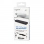 LogiLink UA0312 hub di interfaccia USB 3.2 Gen 1 (3.1 Gen 1) Type-C 5000 Mbit/s Nero