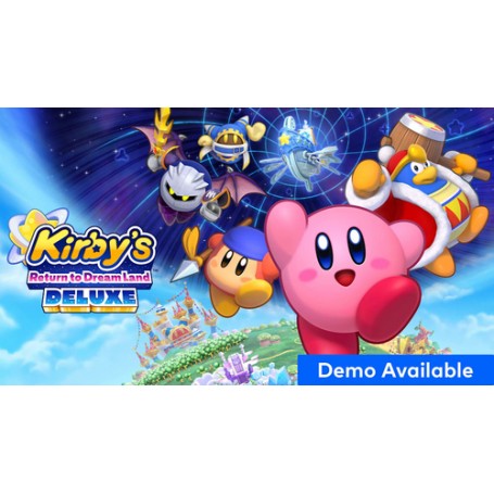 Nintendo Kirby’s Return to Dream Lan Deluxe Standard Multilingua Nintendo Switch