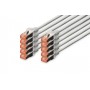 Digitus Professional cavo di rete Grigio 0,5 m Cat6 S/FTP (S-STP)