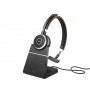 Jabra Evolve 65 Auricolare Con cavo e senza cavo A Padiglione Musica e Chiamate Micro-USB Bluetooth Base di ricarica Ner