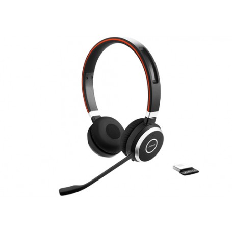 Jabra Evolve 65 Auricolare Con cavo e senza cavo A Padiglione Musica e Chiamate Micro-USB Bluetooth Nero