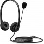 HP Stereo USB Headset G2 Auricolare Cablato A Padiglione Ufficio Nero