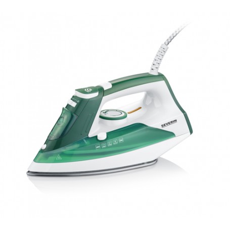 Severin BA 3261 Ferro a vapore Ceramica 2400 W Bianco, Verde