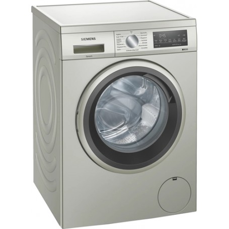 Siemens iQ500 WU14UTS9 lavatrice Caricamento frontale 9 kg 1400 Giri/min A Argento, Acciaio inossidabile