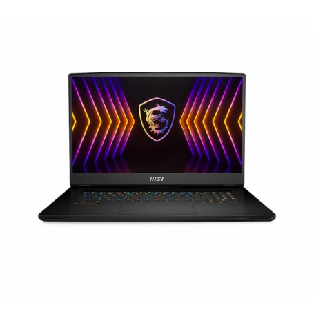 MSI Gaming GT77 12UGS-011 Titan i7-12800HX Computer portatile 43,9 cm (17.3") 4K Ultra HD Intel® Core™ i7 32 GB DDR5-SDR