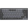 Logitech MX Mini Mechanical for Mac tastiera Bluetooth QWERTZ Tedesco Grafite, Grigio